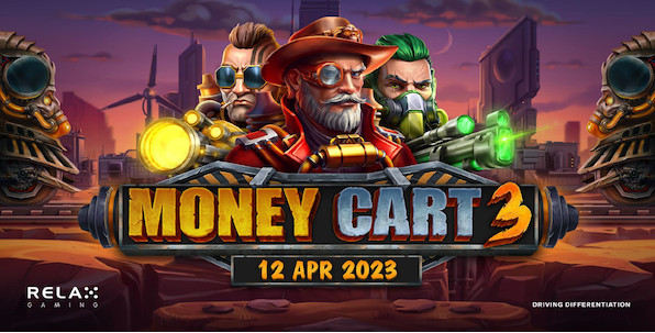 Relax Gaming lance Money Cart 3, nouvel opus de sa licence Money Train !